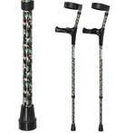 Elleboogkrukken ergonomisch met camouflage print, Diversen, Verpleegmiddelen, Ophalen of Verzenden, Nieuw