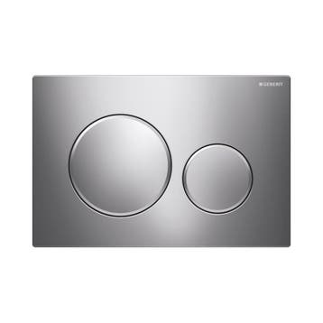 Bedieningsplaat Geberit Sigma 20 DF Chroom, Ophalen of Verzenden, Nieuw, Chroom, Overige typen