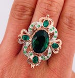 Sans prix de réserve - Bague - 9 carats Or rose, Argent, Nieuw
