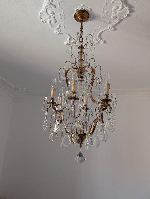Lustre - Bronze - Maria Teresa, Antiquités & Art, Antiquités | Autres Antiquités