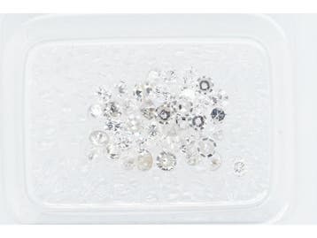 Veiling - 42 natuurlijke diamanten - 0.98 ct, Nieuw