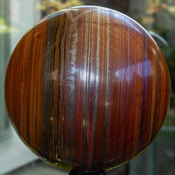 Tigeriron grote tijgerijzer kwaliteitsbol - Hoogte: 11.7 cm