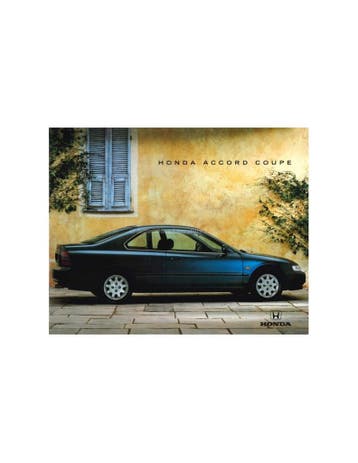1994 HONDA ACCORD COUPE BROCHURE NEDERLANDS, Nieuw