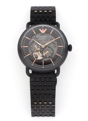 Emporio Armani - Aviator Meccanico (Skeleton / Open Heart) -, Nieuw