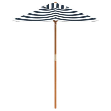 vidaXL Parasol voor kinderen met houten paal Ø120x140 cm, Verzenden, Nieuw