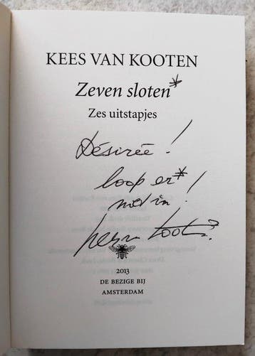 Kees van Kooten - 31 boeken, waaronder gesigneerde boeken,