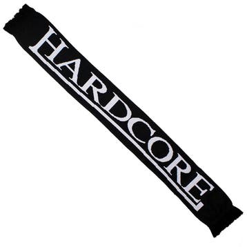 Hardcore Logo Gabber Gebreide Winter Sjaal, Nieuw
