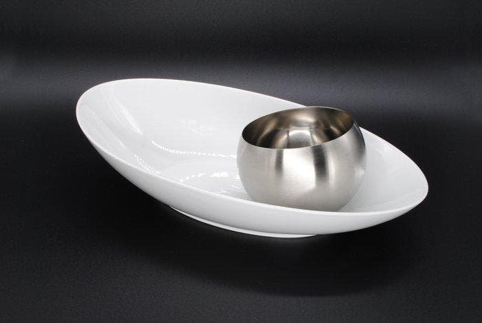 XXD - Max Kistner - Bol - Porcelaine à la cendre dos -, Antiquités & Art, Art | Objets design