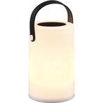 Waterdichte LED Tafellamp met USB & Solar, RGBW kleuren, ron, Verzenden, Nieuw