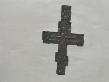 Crucifix - Brons - 1800-1850