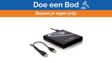 Bieden: DeLOCK External USB Floppy Drive 3.5 Inch 1.44MB FD, Ophalen of Verzenden, Nieuw