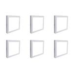 LED Downlight 6 Pack - Opbouw LED Downlight 12W Koud Wit 600, Verzenden
