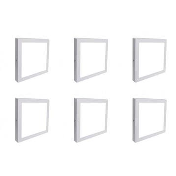 LED Downlight 6 Pack - Opbouw LED Downlight 12W Koud Wit 600, Verzenden, Nieuw