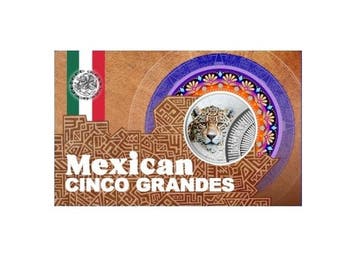 Kameroen. 500 Francs 2026 – Mexican Cinco Grandes – Jaguar –, Postzegels en Munten