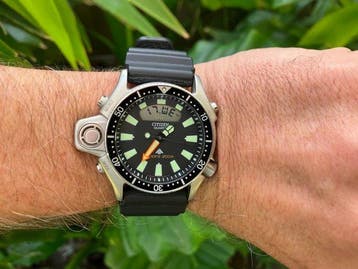 Citizen - Citizen Promaster Aqualand Black Dial - JP200008E, Nieuw