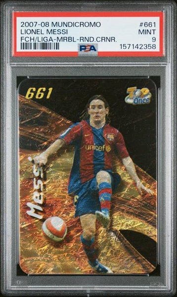 2007-08 Mundicromo *Lionel Messi* #661 - MARBLED - RD, Verzamelen, Nieuw