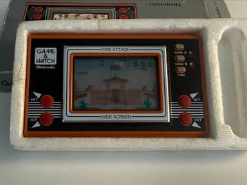 Nintendo - Game & Watch - Fire Attack ID-29 complete with, Nieuw