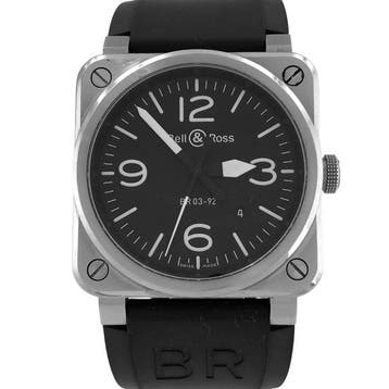 Bell & Ross - BR 03 - BR 03-92 Steel Aviation - Homme -