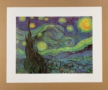 Vincent van Gogh (after) - Starry Night 1889 - Iconic