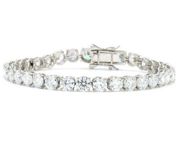 Zonder minimumprijs - Armband - 18 karaat Platina, Witgoud -