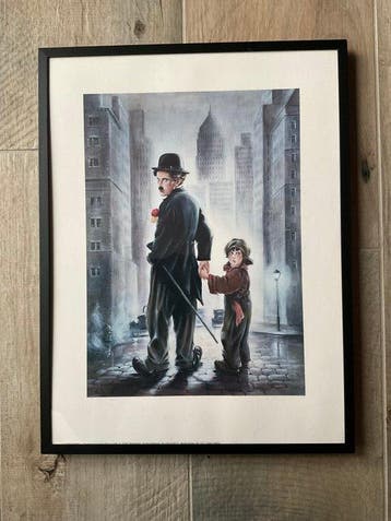 Charlie Chaplin - 6 x Charlie Chaplin , gesigneerd Roger, Nieuw