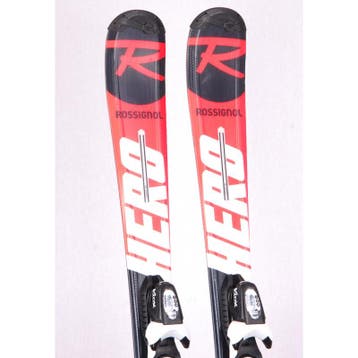 100 kinder skis ROSSIGNOL HERO JUNIOR MULTI EVENT + Look KI, Sport en Fitness, Verzenden, Gebruikt, Rossignol