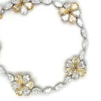 Bracelet - 14 carats Or blanc, Or jaune - 14.80ct. tw.