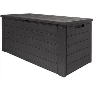 2dekans | Deuba Opbergbox Antraciet 120 x 46 x 57cm - Buiten, Ophalen of Verzenden, Nieuw