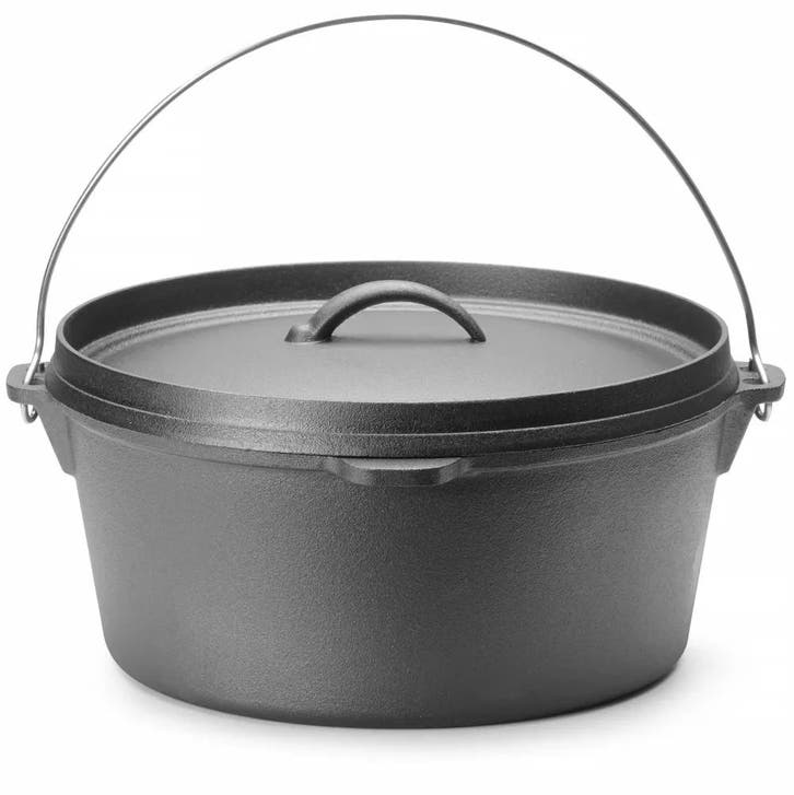 Dutch Oven | Gietijzer | 7.2L | Div. Warmtebronnen | Incl., Zakelijke goederen, Horeca | Keukenapparatuur, Nieuw in verpakking