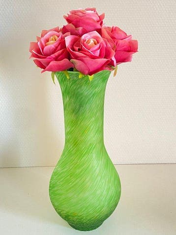 Style Mid-Century / Murano - Vaas - geblazen glas