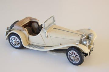 Franklin Mint 1:24 - Modelauto - Jaguar SS-100 1938