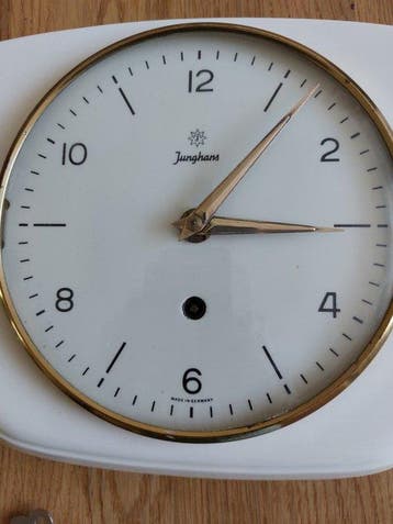 horloge de cuisine - Junghans - Bauhaus Céramique et verre -, Antiquités & Art