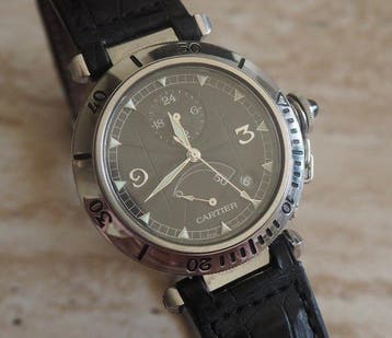 Cartier - Pasha GMT Power Reserve (Millennium Edition era) -