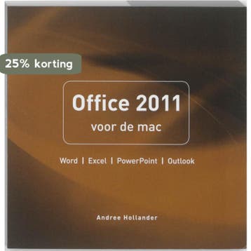 Office 2011 voor de Mac 9789043021968 Andree Hollander, Verzenden, Andree Hollander