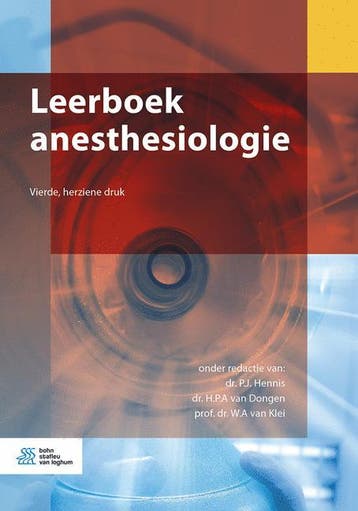 Leerboek anesthesiologie 9789036821124, Boeken, Verzenden, Zo goed als nieuw