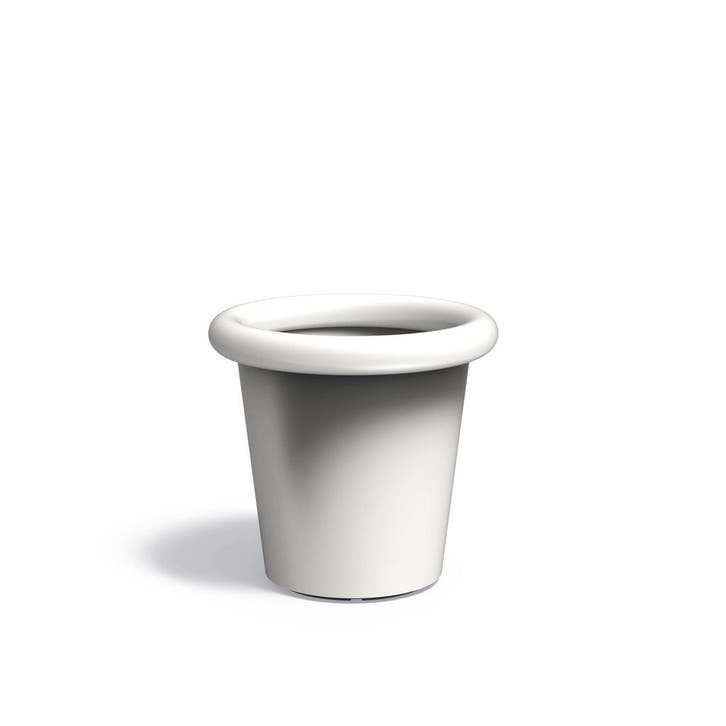 Cortenstaal gecoat bloempot Tube Ø80x75cm - Met bodem, Jardin & Terrasse, Bacs à fleurs & Jardinières