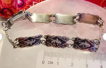 Armband - Thailand sterlingsilveren armband (Zonder, Antiek en Kunst