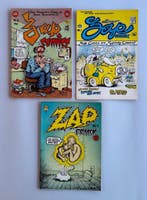 Zap Comix - Zap Comix + Sape Comix lot - 3 Comic - Réédition, Boeken, Nieuw
