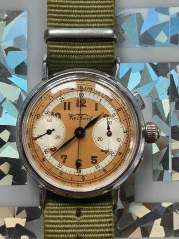 Kelbert - Landeron 47 3 Pusher Chronograph - Sans prix de