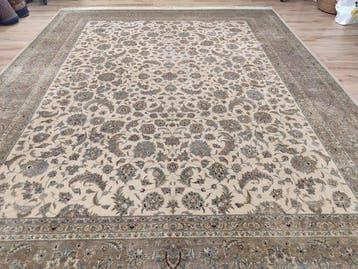 Tabriz - Tapis - 2.5 m - 3 m - Royal Kashmir Creme, Maison & Meubles