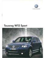 2005 VOLKSWAGEN TOUAREG W12 SPORT BROCHURE SPAANS, Ophalen of Verzenden