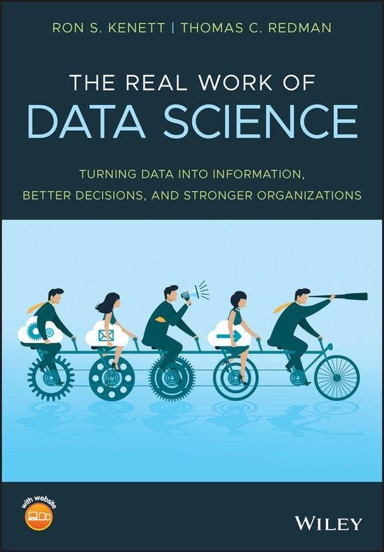 The Real Work of Data Science 9781119570707 Ron S. Kenett, Boeken, Taal | Engels, Zo goed als nieuw, Verzenden
