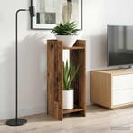 vidaXL Plantenstand 2 pcs Oudhout 30 x 30 x 80 cm, Verzenden, Nieuw