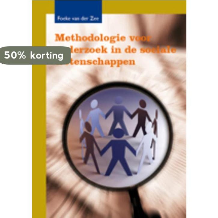 Methodologie voor Onderzoek in de Sociale Wetenschappen, Boeken, Politiek en Maatschappij, Zo goed als nieuw, Verzenden