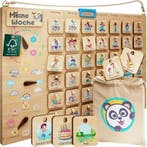 2dekans | Pandabande Houten Weekplanner voor Kinderen -, Ophalen of Verzenden, Nieuw