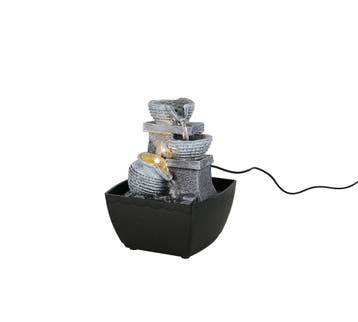 Trio LUMA tafellamp | LED | bruin | 12 x 13 cm | IP20, Verzenden, Nieuw