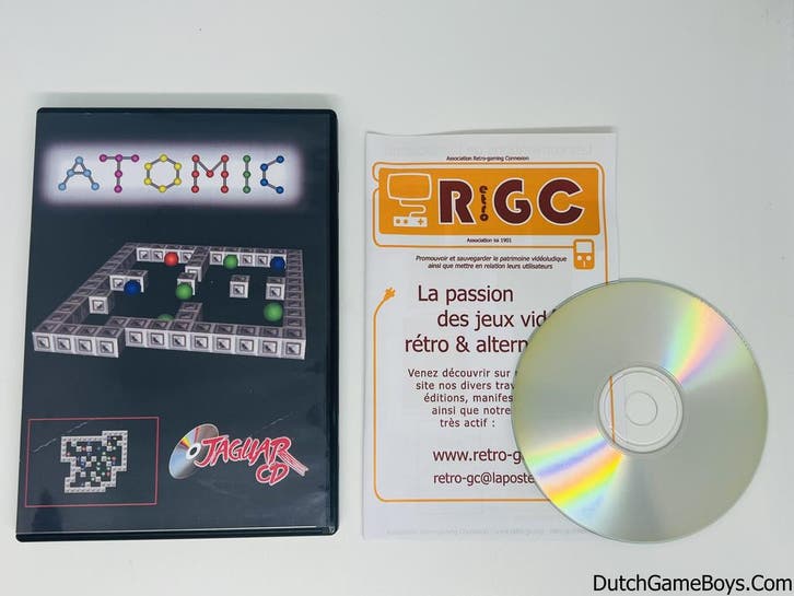 Atari Jaguar CD - Atomic, Games en Spelcomputers, Spelcomputers | Atari, Gebruikt, Verzenden