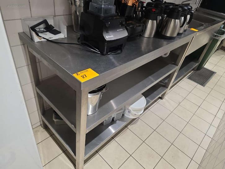 rvs werktafel, Zakelijke goederen, Horeca | Keukenapparatuur