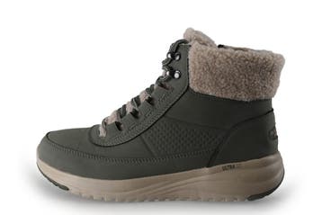 Skechers Snowboots in maat 39 Groen, Kleding | Dames, Schoenen, Skechers, Verzenden, Snowboots, Zo goed als nieuw
