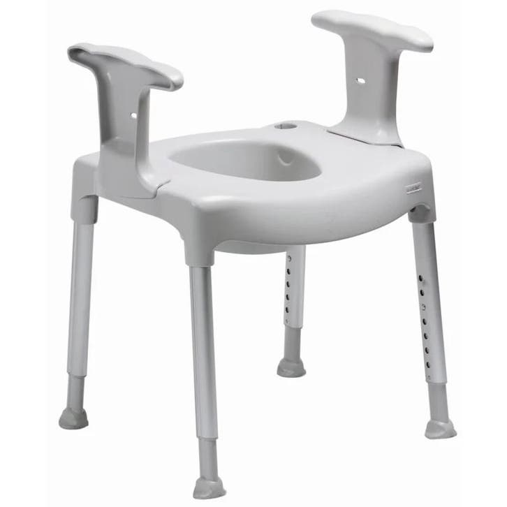 Etac Swift vrijstaande toiletverhoger, Diversen, Verpleegmiddelen, Ophalen of Verzenden